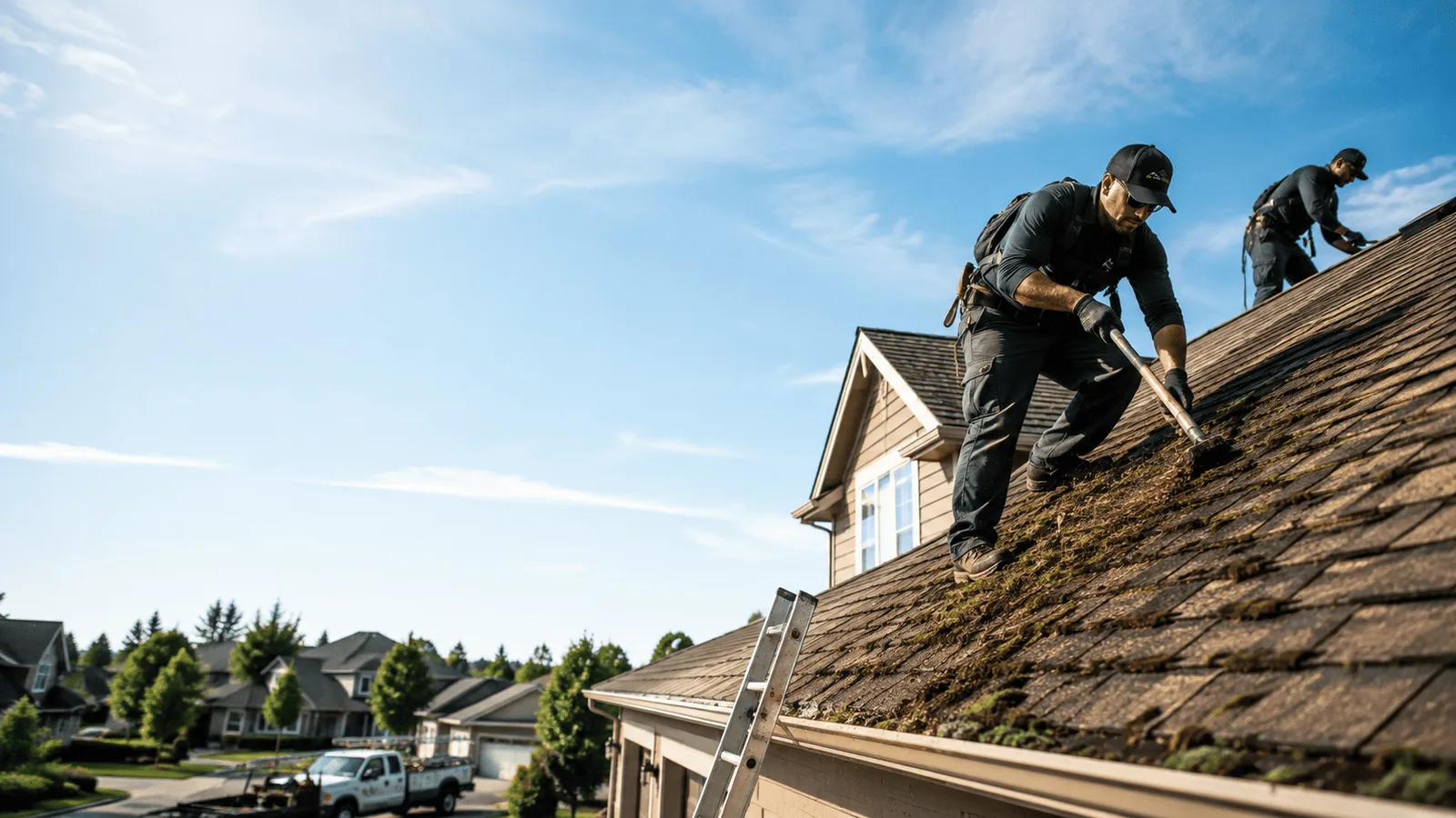 Roof Moss Removal in Forestdale, MA near me